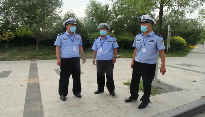 保德交警全程“参考”，圆满完成2021年中考安保工作！