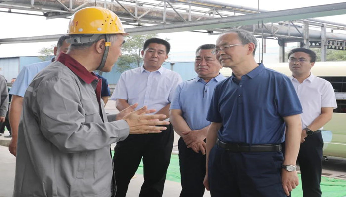 忻州市委书记郑连生在忻府区调研安全生产、项目建设